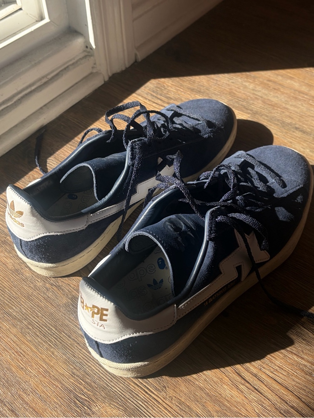 adidas originals x Bape Campus 80 - Navy - 11.5